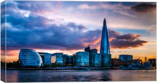 The Shard Canvas Print by Ed Alexander