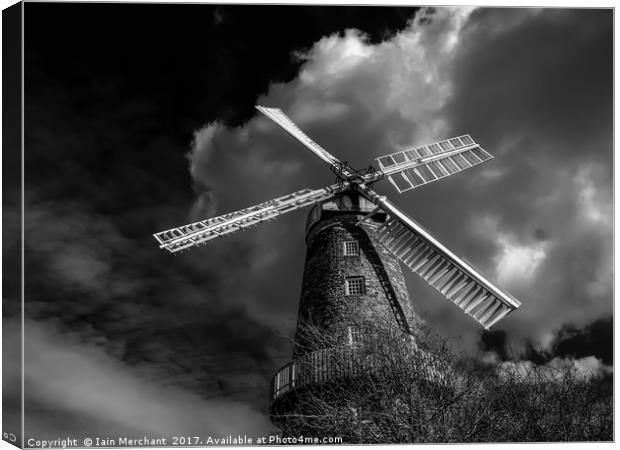 Whissendine Windmill Canvas Print by Iain Merchant