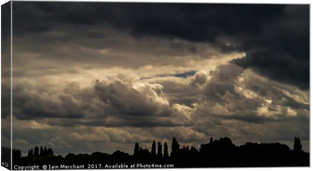 Cloudscape Warning Canvas Print by Iain Merchant