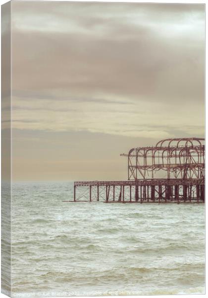 Brighton, West Pier Canvas Print by KB Photo