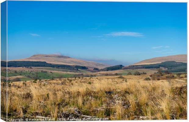 Brecon Beacons National Park, Wales Canvas Print by KB Photo