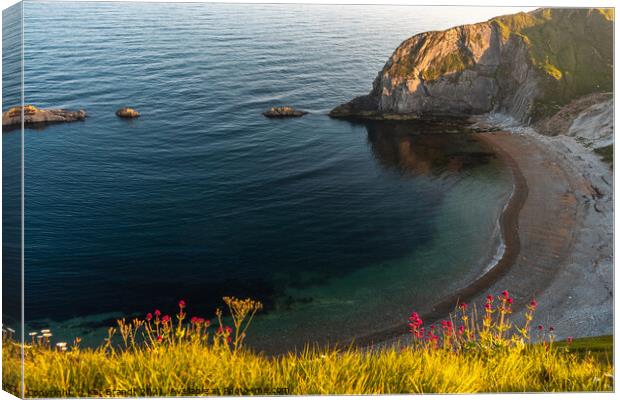 Man O War Bay, Dorset Canvas Print by KB Photo