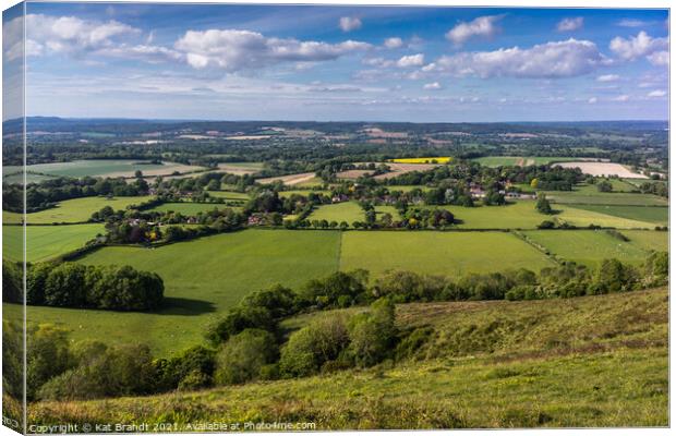 Harting Down, South Downs Canvas Print by KB Photo
