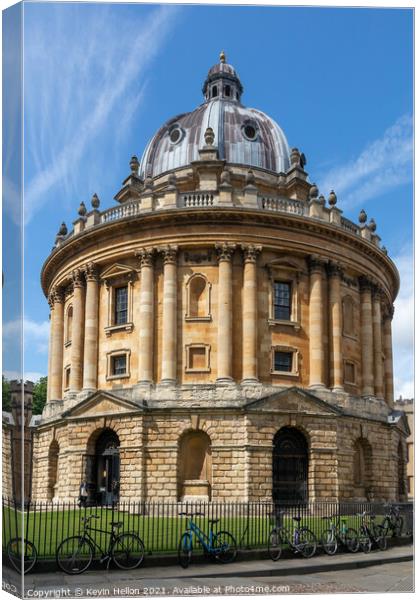 The Bodleian Library Canvas Print by Kevin Hellon