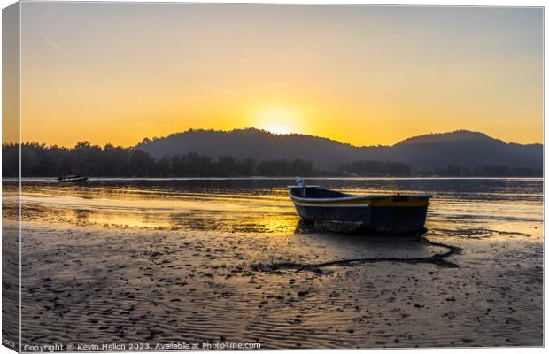 The Golden Hour Canvas Print by Kevin Hellon