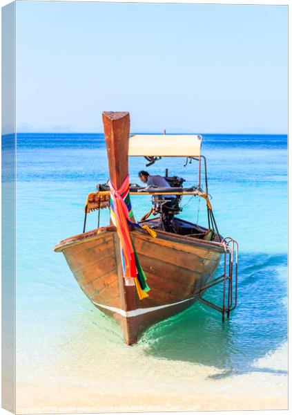 Koh Lao Liang, Thailand Canvas Print by Kevin Hellon