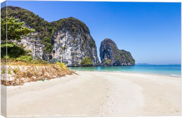 Koh Lao Liang, Thailand Canvas Print by Kevin Hellon