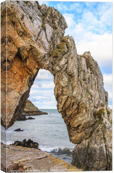 Natural archway Canvas Print by Kevin Hellon