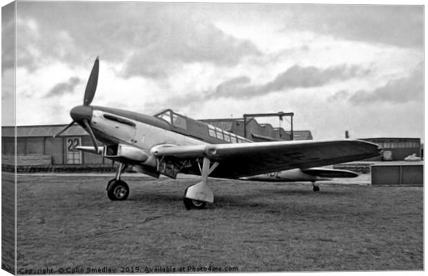 Fairey Fulmar II G-AIBE Canvas Print by Colin Smedley