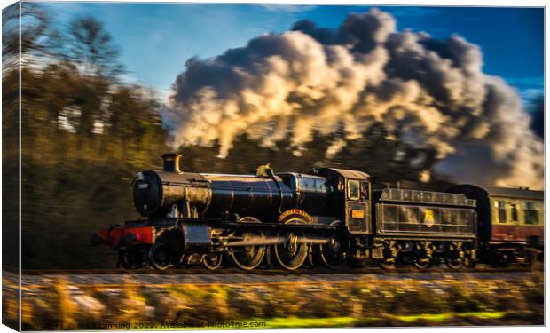 Dinmore Manor #1 Canvas Print by Mike Lanning