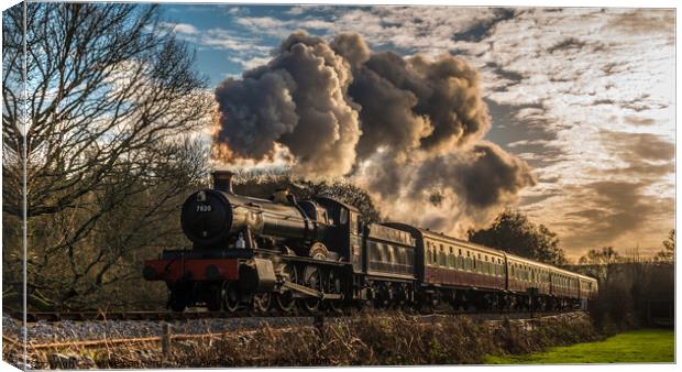 Dinmore Manor #3 Canvas Print by Mike Lanning