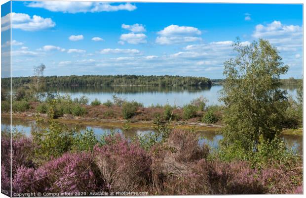 the lake reinidersmeer in holland Canvas Print by Chris Willemsen