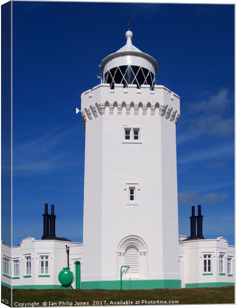 South Foreland Lighthouse, St. Margaret's, Dover Canvas Print by Ian Philip Jones