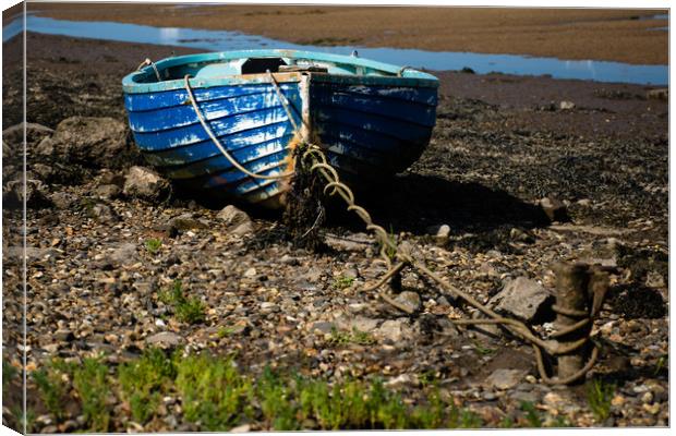 Beached Canvas Print by Simon Wilkinson