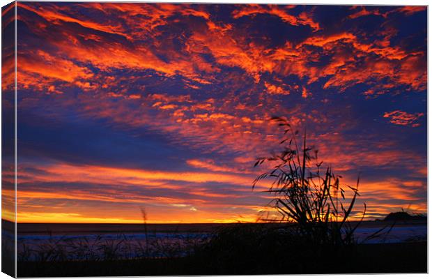 Sunset Sky Canvas Print by Neil Gavin