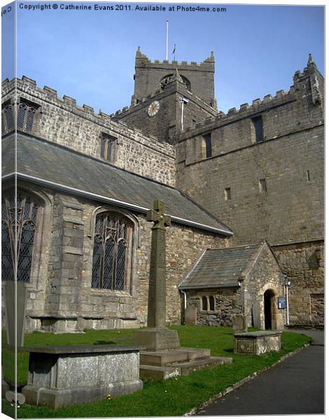 Cartmel Priory Canvas Print by Catherine Fowler