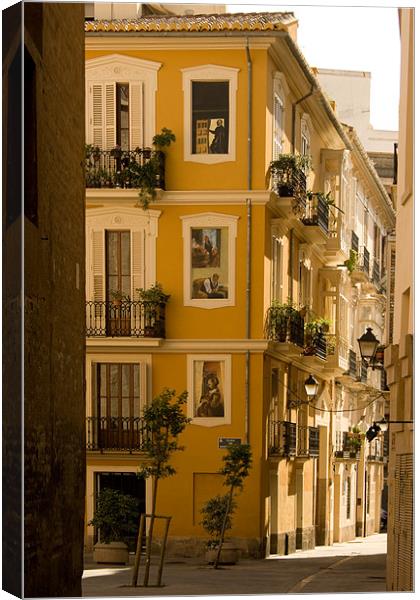 Valencia Street Canvas Print by Peter West