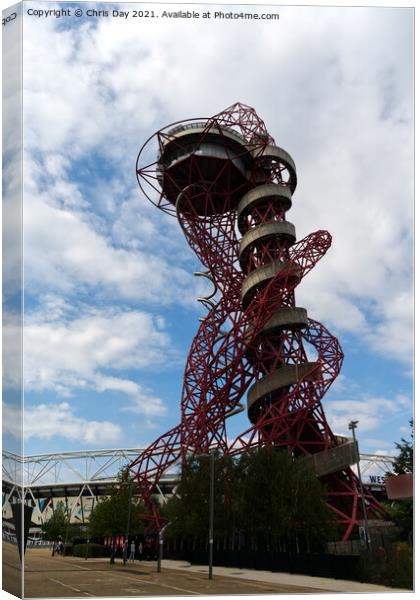 ArcelorMittal Orbit Canvas Print by Chris Day