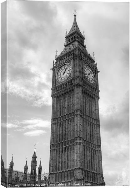 Big Ben Canvas Print by Chris Day