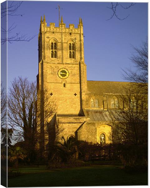 Christchurch Priory Canvas Print by Chris Day