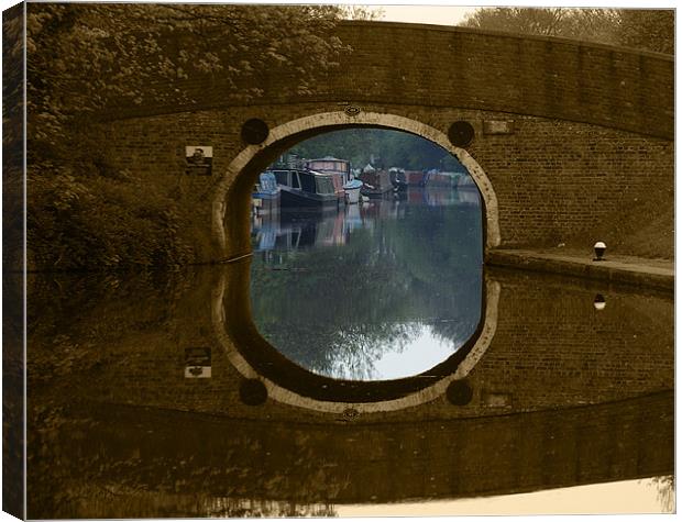 Portal from the past Canvas Print by Chris Day