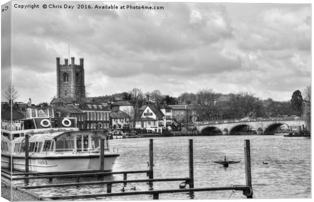 Henley-on-Thames Canvas Print by Chris Day