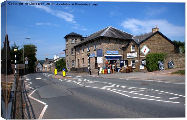 Hay-on-Wye Canvas Print by Chris Day