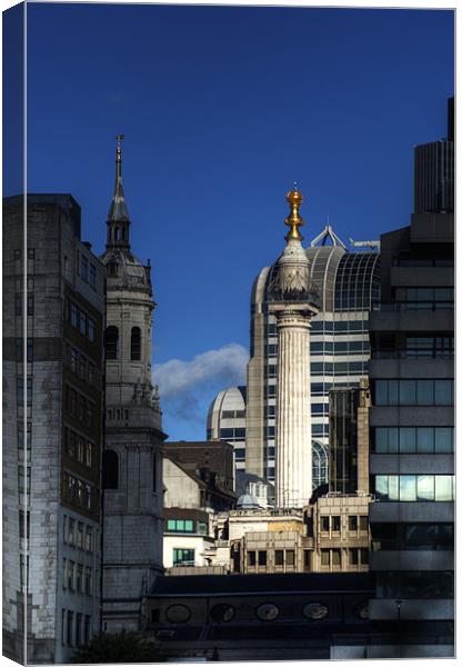 The Monument Canvas Print by Chris Day