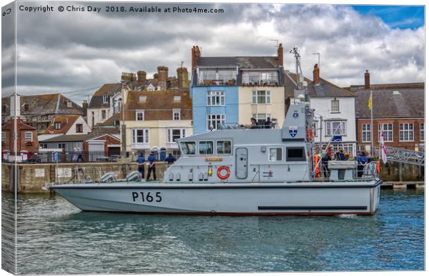 HMS Example Canvas Print by Chris Day