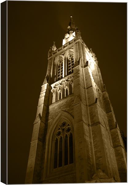 St Peter's Church Bournemouth Canvas Print by Chris Day