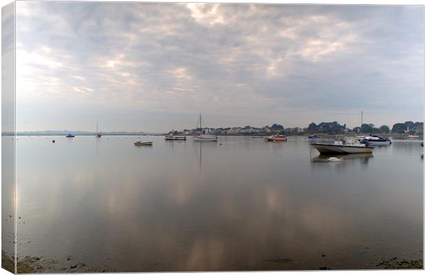 Christchurch Harbour Canvas Print by Chris Day