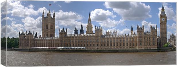 Palace of Westminster Canvas Print by Chris Day