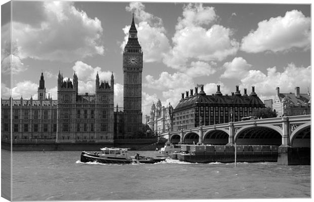 Palace of Westminster Canvas Print by Chris Day