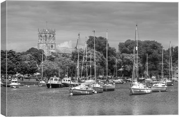 Christchurch Skyline Canvas Print by Chris Day