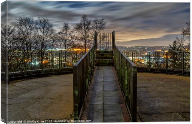 Blackburn's Panopticon, Colourfields Canvas Print by Shafiq Khan