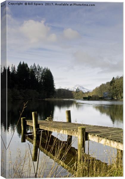 Loch Ard, Aberfoyle, Scotland Canvas Print by Bill Spiers