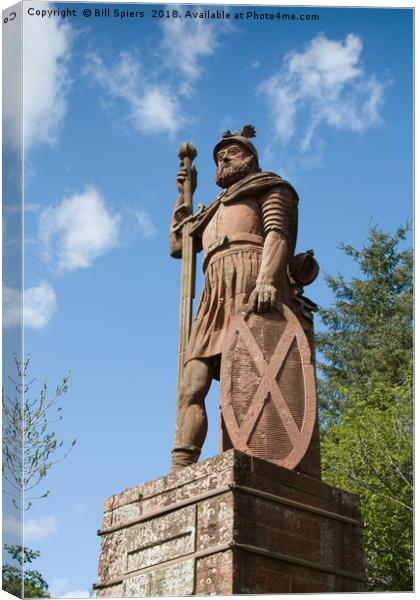 William Wallace Canvas Print by Bill Spiers