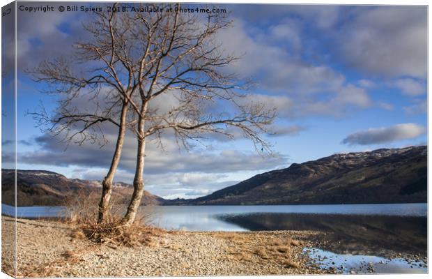 Loch Earn, Scotland Canvas Print by Bill Spiers