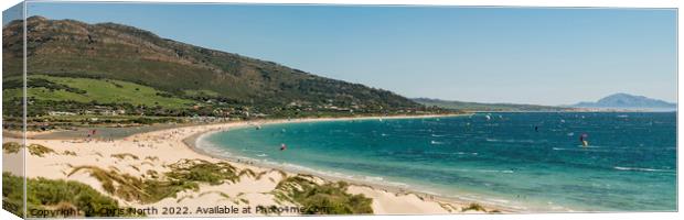 Tarifa beach. Canvas Print by Chris North