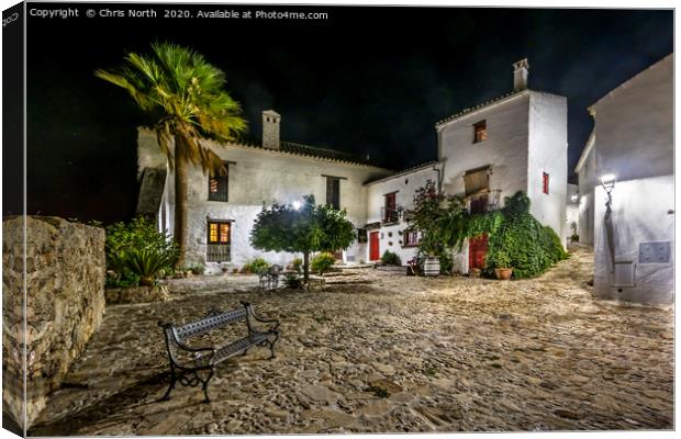 Castellar de la Frontera Canvas Print by Chris North