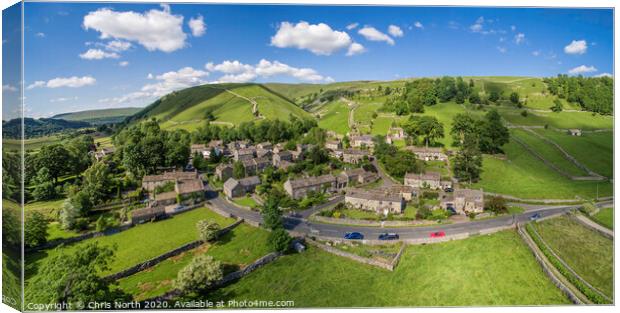 Starbotton in the Yorkshire Dales. Canvas Print by Chris North