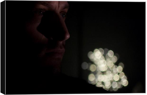 Bokeh selfie Canvas Print by Mark Holbrook