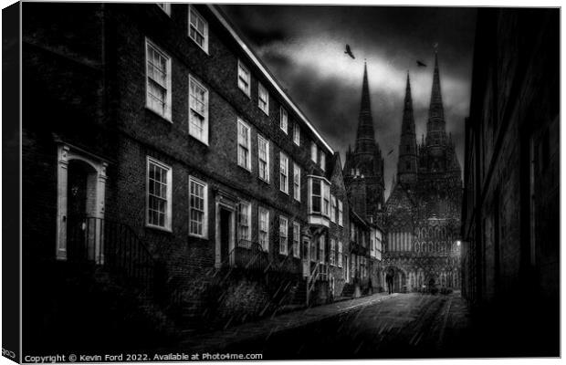 Gothic Cathedral  Canvas Print by Kevin Ford