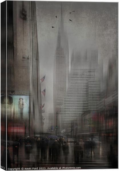 Empire State  Canvas Print by Kevin Ford