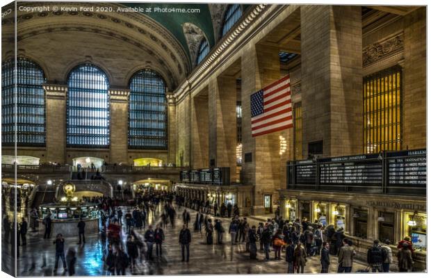 Grand Central NYC Canvas Print by Kevin Ford