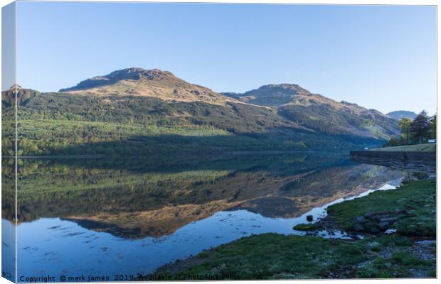 Loch Long sunrise Canvas Print by mark james