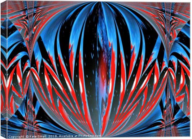 Devils orb cages Canvas Print by Kate Small