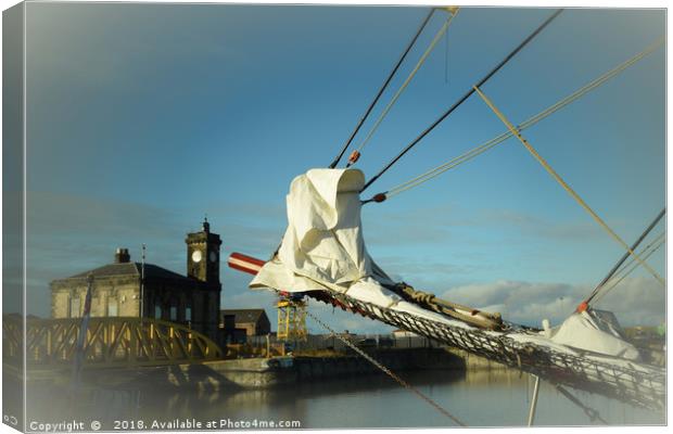 Sunderland Tall Ships Race 2018 Canvas Print by Antony Atkinson