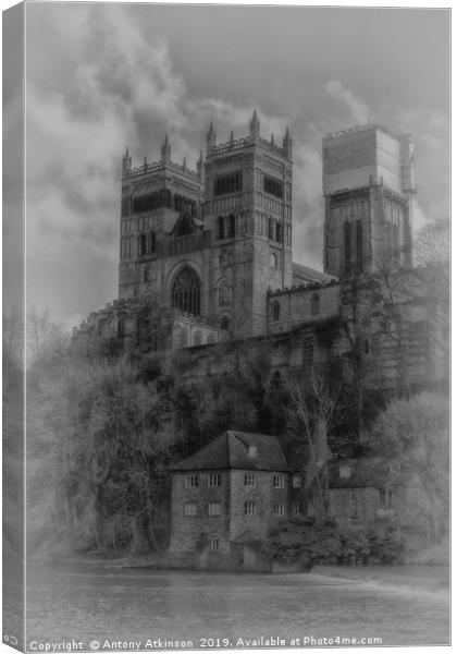 Durham Cathedral Canvas Print by Antony Atkinson