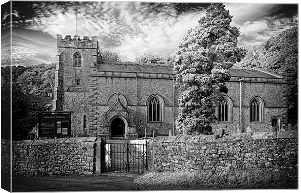 Enthralling Chronicle of St James Church Canvas Print by Steven Dale